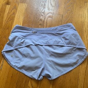 Lululemon speed shorts